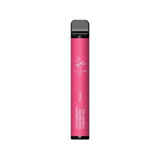 MHD2607 ElfBar EinwegVape 20mg - 600 Strawberry Raspberry Cherry Ice (1 Stk)