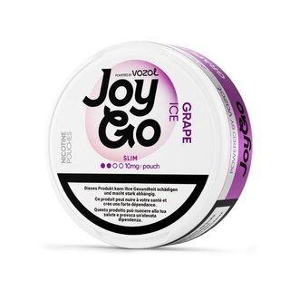Vozol Snus 10mg JoyGo - Grape Ice (1 x 11g)
