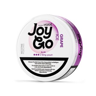 Vozol JoyGo Snus (11g/16mg) MHD 27.07.25 Grape ICE