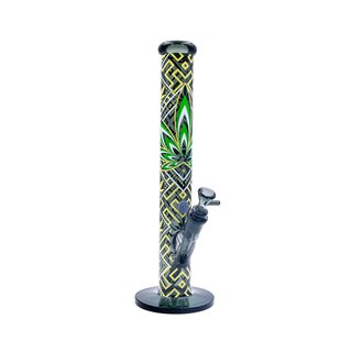 FireFlow & BlackLeaf  - Bong - Leaves 34 (40cm x 5.1cm)