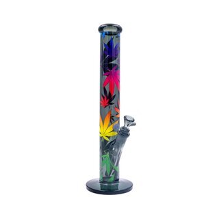 FireFlow x Blackleaf Bong 40cm - Leaves Gradient (1 Stk)