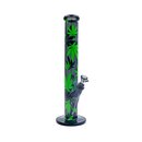 FireFlow & BlackLeaf  - Bong - Leaves Green (40cm x 5.1cm)