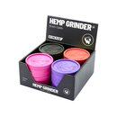 FireFlow - Hemp Grinder 5.5cm 2P - 420 Heart (8 Stk.)