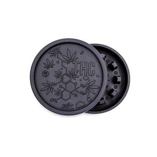 FireFlow - Hemp Grinder 5.5cm 2P - THC Molecule (8 Stk.)