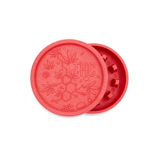 FireFlow - Hemp Grinder 5.5cm 2P - THC Molecule (8 Stk.)