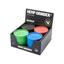 FireFlow - Hemp Grinder 5.5cm 2P - THC Molecule (8 Stk.)
