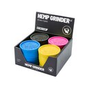 FireFlow - Hemp Grinder 5.5cm 2P - Trance Leaf (8 Stk.)