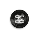 FireFlow Aschenbecher Metall 14cm - Kaffee Kippe Kacken...
