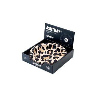 FireFlow - Metal Ashtray - Leopard metallic - 14cm (6 Stk.)