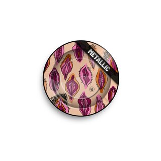 FireFlow - Metal Ashtray - Pussy Pattern metallic - 14cm...