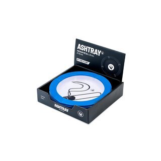 FireFlow Aschenbecher Metall 14cm - Rauchen Gestattet (1 x 6Stk)