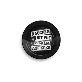 FireFlow - Metal Ashtray - Rauchen Ist Wie - 14cm (6 Stk.)