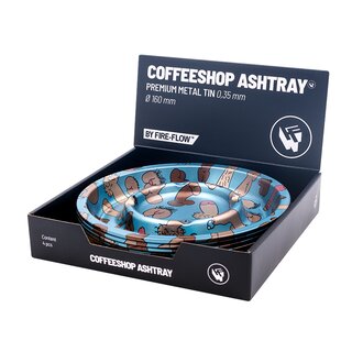FireFlow - Metal Coffeeshop Ashtray - M - Dick Pattern...