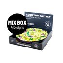 FireFlow Aschenbecher Metall 13.6cm - Mix Box (1 x 4Stk)