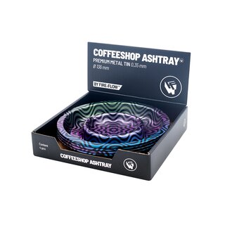 FireFlow - Metal Coffeeshop Ashtray - S - Trippy  4...
