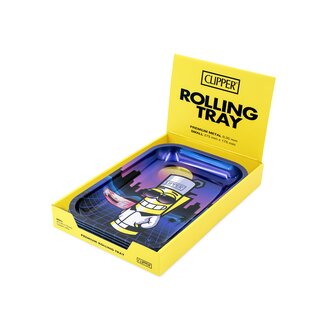 FireFlow - Rolling Tray - M - Clipperman Retrowave - 27.5cm x 17.5cm (4 Stk.)