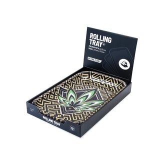FireFlow RollingTray 27.5x17.5cm - Leaves 34 4/4 (1 x 4Stk)
