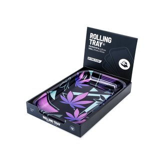 FireFlow - Rolling Tray - M - Leaves 37 2/4 - 27.5cm x 17.5cm (4 Stk.)
