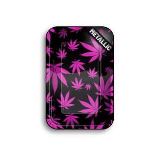 FireFlow RollingTray 27.5cm x 17.5cm - Leaves Pink (1 x 4Stk)
