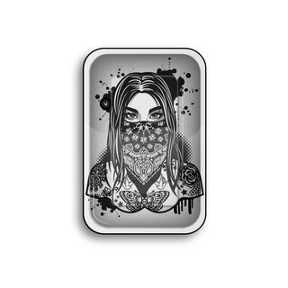 FireFlow RollingTray 27.5x17.5cm - Tattoo Girl 1/4 (1 x 4Stk)