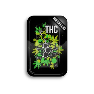 FireFlow RollingTray 27.5x17.5cm - THC Molecule (1 x 4Stk)