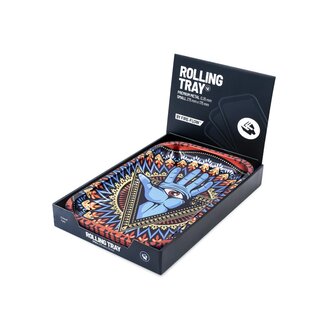FireFlow - Rolling Tray - M - Trippy 3rd Eye - 27.5cm x 17.5cm (4 Stk.)
