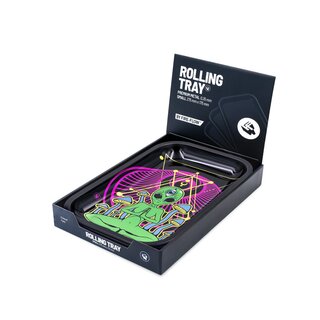 FireFlow - Rolling Tray - M - Trippy Alien - 27.5cm x 17.5cm (4 Stk.)