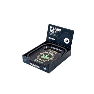 FireFlow - Rolling Tray - S - Adam Leaf Gold - 14cm x 18cm (4 Stk.)