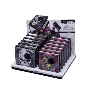 Champ ZigarettenEtui - Totenkopf & Flaschen�ffner (20 x...