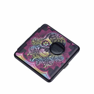 Zigarettenetui - Totenkopf & Flaschen�ffner - 20er (12 Stk.)