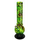 Bong Acryl 32cm - Street Art Gr�n (1 Stk)