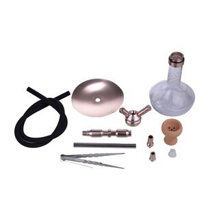 AlMalik Shisha 530mm - Aghbala Kristall RosenGold (1 Stk)