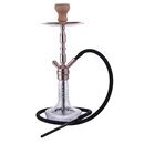 Al Malik - Shisha Aghbala  - 530mm - Kristall / Rosengold