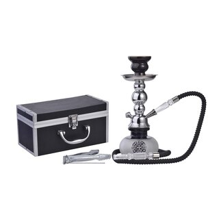 AlMalik Shisha 250mm - BeniMellal Black TransportKoffer...