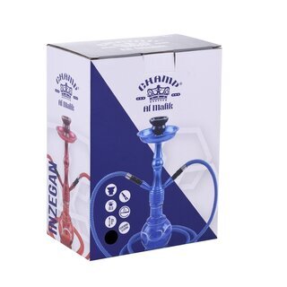 Al Malik - Shisha Inzegan Black - 450mm - schwarz