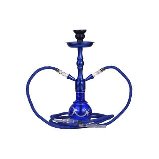 Al Malik - Shisha Inzegan Blue - 450mm - blau