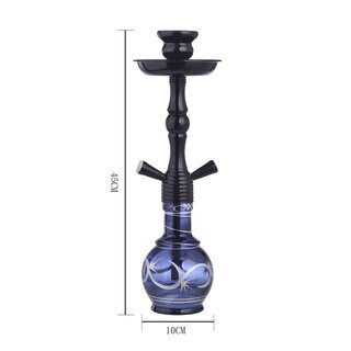 Al Malik - Shisha Inzegan Blue - 450mm - blau