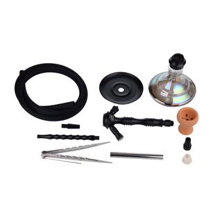 Al Malik - Shisha Tabounte  - 510mm - Perlmutt / Silber