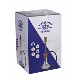 Al Malik - Shisha Zaida  - 580mm - Perlmutt / Gold