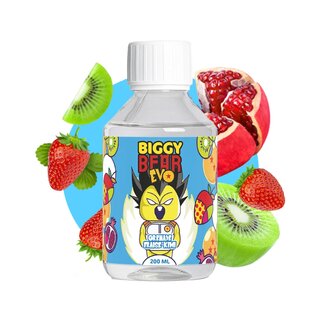 BiggyBear Liquid 0mg - EVO Grenade Fraise Kiwi (1 x 200ml)