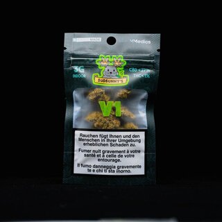 BudBunny Indoor Bl�ten - V1 (CHF39.90/3g)