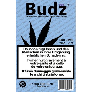Budz - Purple Haze - Greenhouse Trim (CHF 19.90/20g)