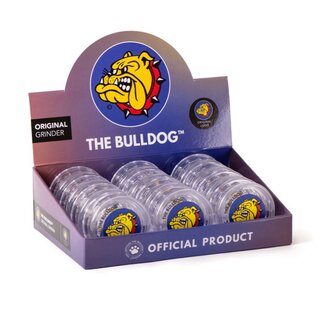 Bulldog - Plastic Grinder - 60mm - 3 Layers - Display 12 St�ck