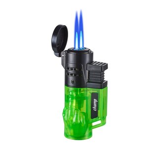 Champ Feuerzeug Jetflame Blue - Fuck You (1 x 12Stk)