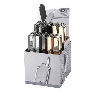 Champ - Metallic Case Feuerzeug Classic (30 Stk.)