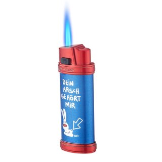 Champ Feuerzeug Jetflame Blue - NIC Funny Bunny (1 x 12Stk)
