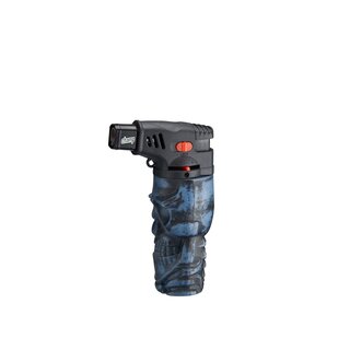 Champ Feuerzeug Jetflame Blue - Skull (1 x 12Stk)