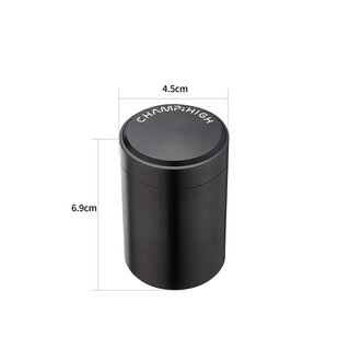 Champ High - Alu Stash Tube - Black (45mm x 69mm)