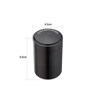 ChampHigh StashTube 45x69mm - Alu Black (1 Stk)