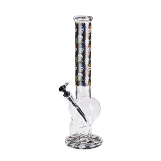 Champ High - Glas Bong Skull - 40mm - 41cm